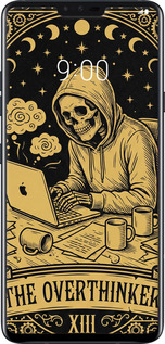 2D пластиковый чехол The Overthinker для LG V40 ThinQ - 6774t-1577 изображение 