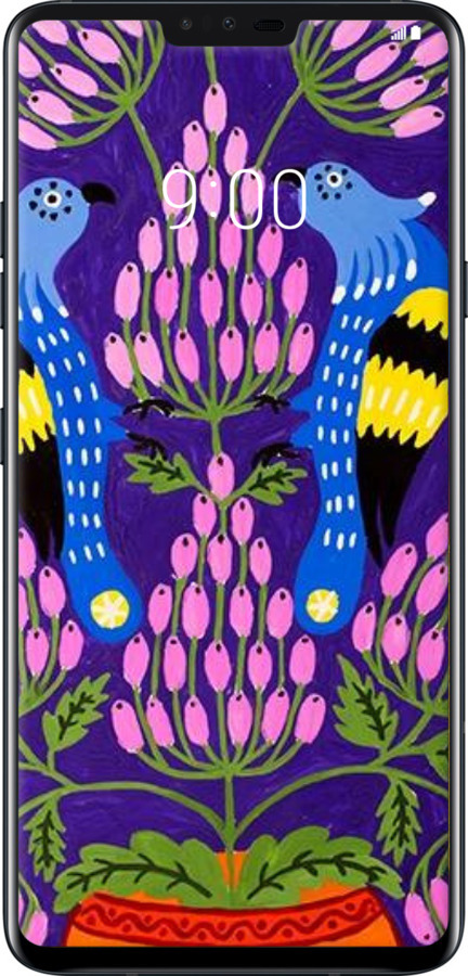 2D пластиковый чехол Примаченко5 для LG V40 ThinQ - 5913t-1577 изображение 
