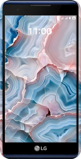 3D пластиковый матовый чехол Мрамор для LG X Power K220DS - 6306m-398 изображение 