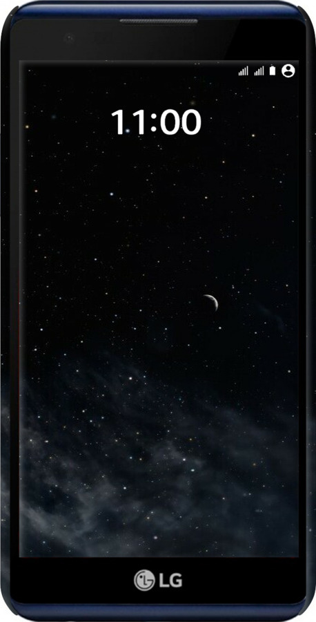 3D пластиковый матовый чехол Ночное небо для LG X Power K220DS - 6451m-398 изображение 