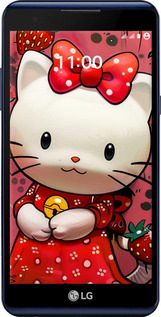 Силіконовий чехол hello kitty1 для LG X Power K220DS - 6036u-398 изображение 