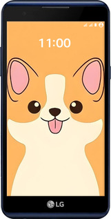 Силіконовий чехол Милый пес для LG X Power K220DS - 6296u-398 изображение 