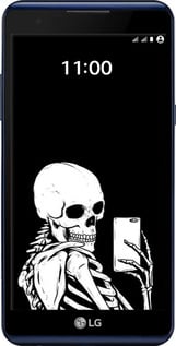Силіконовий чехол Скелет робить Selfie для LG X Power K220DS - 6535u-398 изображение 