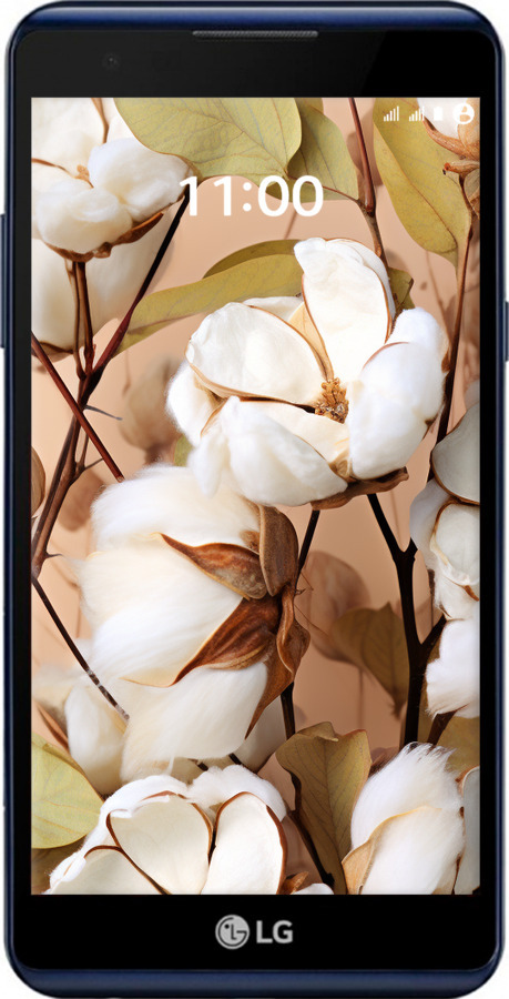 Силиконовый чехол Хлопок для LG X Power K220DS - 5665u-398 изображение 