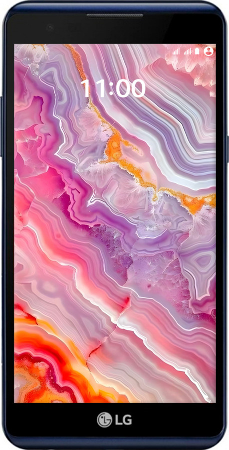 Силіконовий чехол Мрамор 2 для LG X Power K220DS - 6307u-398 изображение 