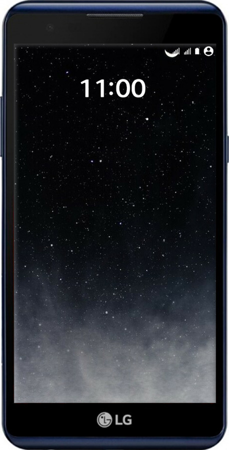 Силіконовий чехол Голубые облака, Голубая луна для LG X Power K220DS - 6396u-398 изображение 