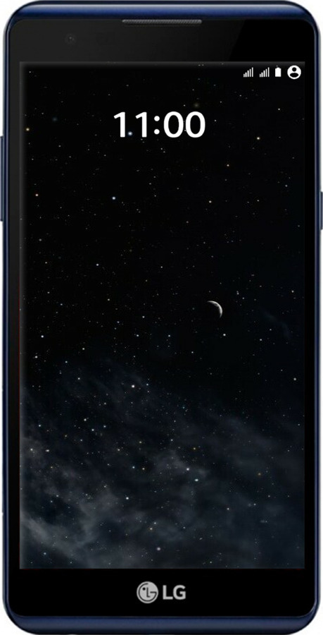 Силіконовий чехол Нічне небо для LG X Power K220DS - 6451u-398 изображение 