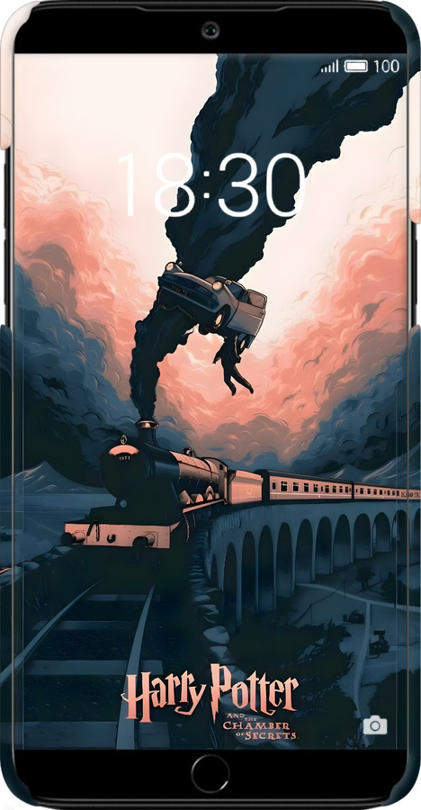 3D пластиковий матовий чехол Гаррі Поттер для Meizu 15 Plus - 6331m-1473 изображение 