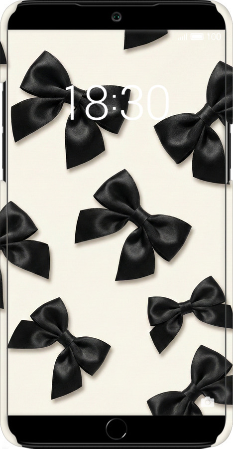 3D пластиковий матовий чехол Dark Coquette для Meizu 15 Plus - 6765m-1473 изображение 