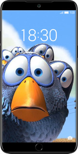 Силиконовый чехол Angry Birds для Meizu 15 Plus - 6008u-1473 изображение 