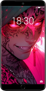 Силіконовий чехол Аніме демон 3 для Meizu 15 Plus - 6313u-1473 изображение 
