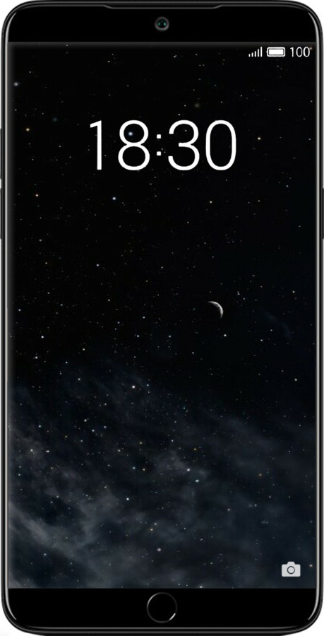 Силіконовий чехол Нічне небо для Meizu 15 Plus - 6451u-1473 изображение 