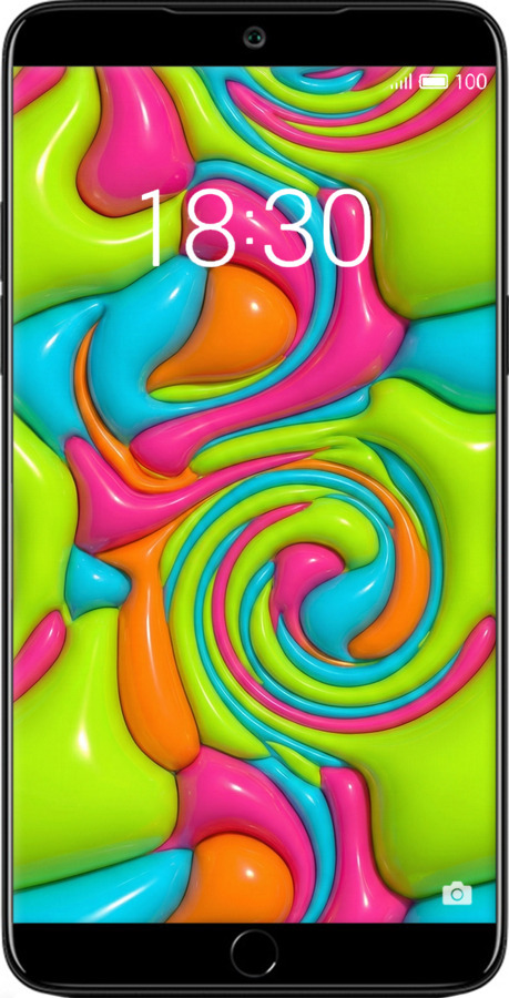 Силиконовый чехол Y2K Jelly Dream для Meizu 15 Plus - 6780u-1473 изображение 