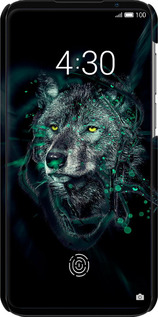 3D пластиковый матовый чехол Wolf для Meizu 16S - 6610m-1701 изображение 