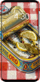 3D пластиковый матовый чехол Vintage Sardine Tin Phone для Meizu 16S - 6772m-1701 изображение 