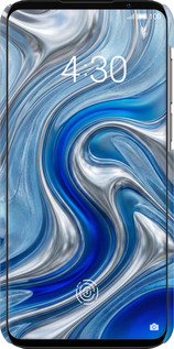 3D пластиковий матовий чехол Liquid Chrome для Meizu 16S - 6781m-1701 изображение 