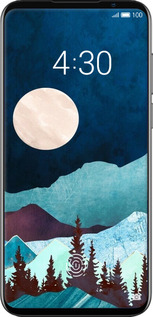 Силиконовый чехол Горная идиллия ночной пейзаж для Meizu 16S - 6488u-1701 изображение 