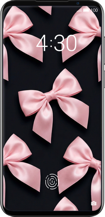 Силиконовый чехол Coquette Ribbons Dark Coquette для Meizu 16S - 6767u-1701 изображение 