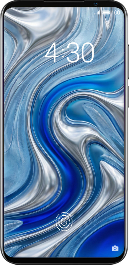 Силіконовий чехол Liquid Chrome для Meizu 16S - 6781u-1701 изображение 