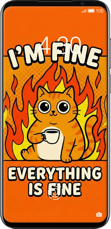 Силиконовый чехол Funny Cat для Meizu 16S - 6786u-1701 изображение 