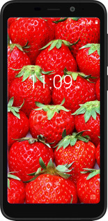 Силиконовый чехол Клубника для Meizu C9 - 6020u-1627 изображение 
