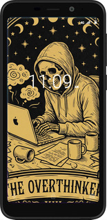 Силіконовий чехол The Overthinker для Meizu C9 - 6774u-1627 изображение 