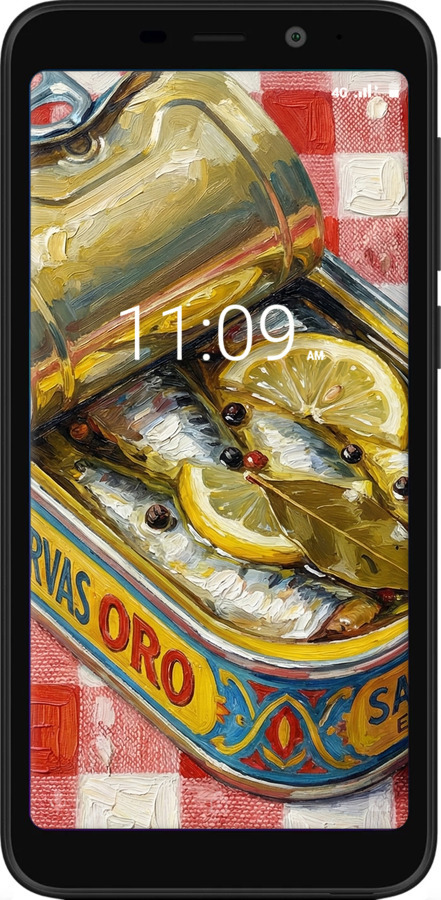 Силіконовий чехол Vintage Sardine Tin Phone для Meizu C9 - 6772u-1627 изображение 