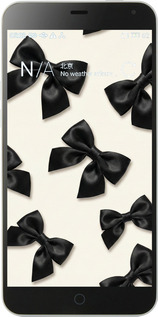 Силіконовий чехол Dark Coquette для Meizu M1/M1 mini - 6765u-188 изображение 