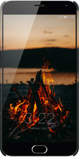 3D пластиковый матовый чехол Огонь для Meizu M2 Note - 6021m-94 изображение 