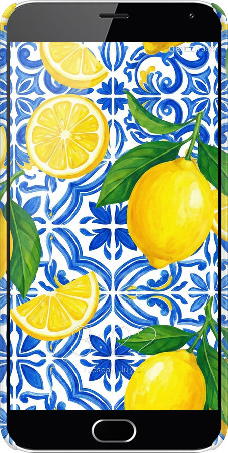 3D пластиковый матовый чехол Grocery Girl Italian Summer для Meizu M2 Note - 6766m-94 изображение 