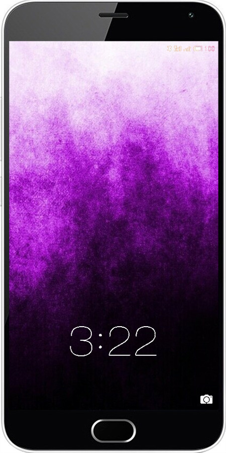 2D пластиковый чехол Абстрактная композиция в фиолетовых тонах для Meizu M2 Note - 6478t-94 изображение 