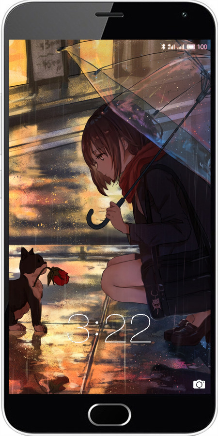 2D пластиковий чехол Anime для Meizu M2 Note - 6609t-94 изображение 
