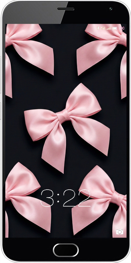 2D пластиковый чехол Coquette Ribbons Dark Coquette для Meizu M2 Note - 6767t-94 изображение 