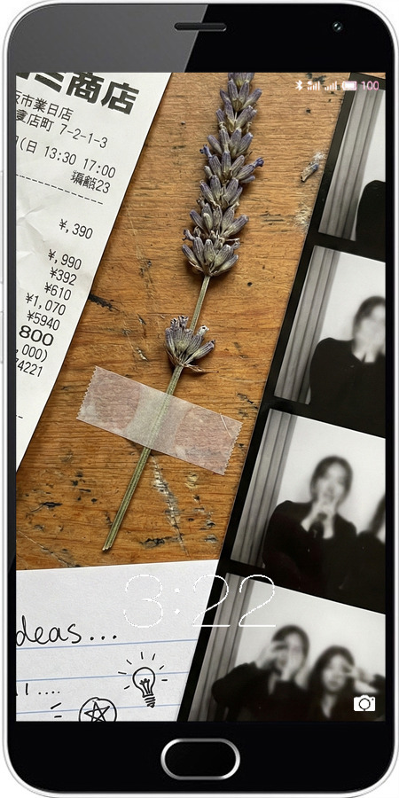 2D пластиковый чехол Aesthetic Scrapbook Collage для Meizu M2 Note - 6773t-94 изображение 