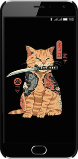 3D пластиковый глянцевый чехол Catana для Meizu M2 - 6262c-185 изображение 