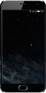3D пластиковий глянцевий чехол Нічне небо для Meizu M2 - 6451c-185 изображение 