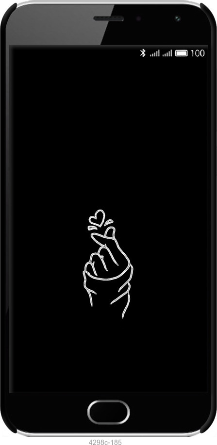 3D пластиковый глянцевый чехол Love You для Meizu M2 - 4298c-185 изображение 