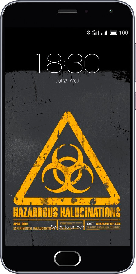 2D пластиковый чехол biohazard 28 для Meizu M2 - 4846t-185 изображение 