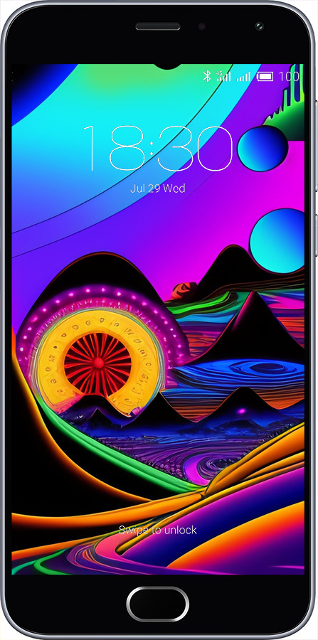 2D пластиковий чехол Абстракція v3 для Meizu M2 - 5620t-185 изображение 
