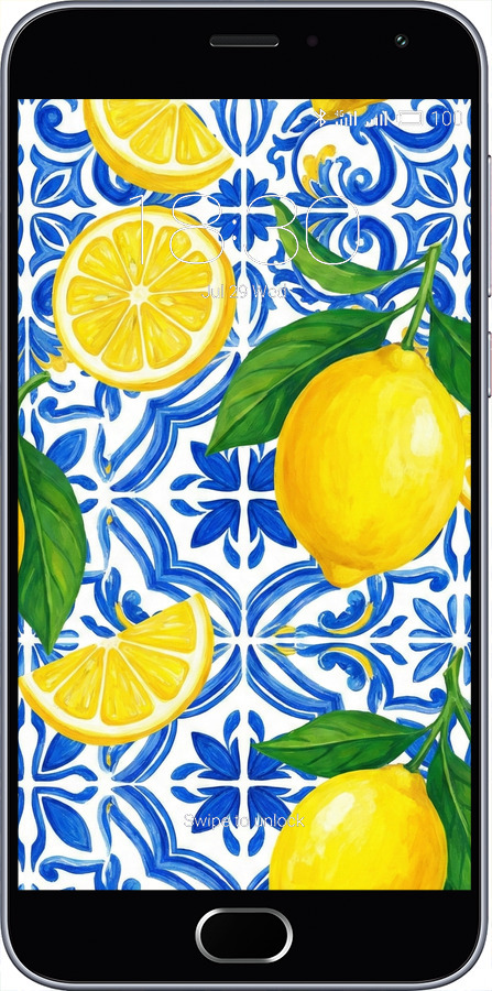 2D пластиковий чехол Grocery Girl Italian Summer для Meizu M2 - 6766t-185 изображение 