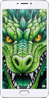 Силіконовий чехол Зелений дракон для Meizu M3 Max - 5816u-462 изображение 