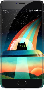 3D пластиковый матовый чехол № 5395 для Meizu M3 Note - 5395m-256 изображение 