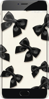 3D пластиковый матовый чехол Dark Coquette для Meizu M3 Note - 6765m-256 изображение 