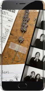 3D пластиковий матовий чехол Aesthetic Scrapbook Collage для Meizu M3 Note - 6773m-256 изображение 