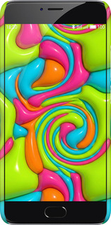 3D пластиковый матовый чехол Y2K Jelly Dream для Meizu M3 Note - 6780m-256 изображение 