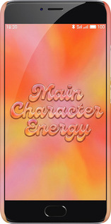 3D пластиковый матовый чехол Aura Gradient Main Character Energy Aesthetic Y2K для Meizu M3 Note - 6783m-256 изображение 