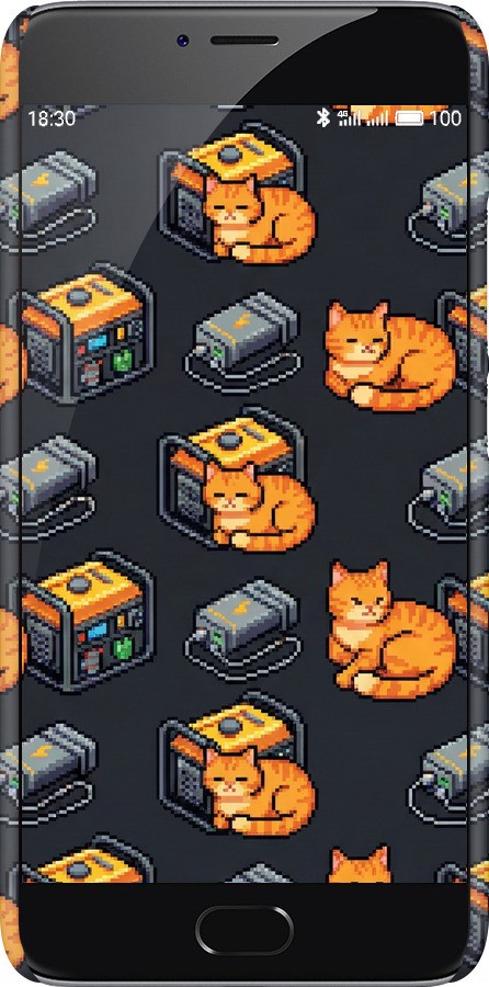 3D пластиковый матовый чехол Autonomous Zone для Meizu M3 Note - 6771m-256 изображение 