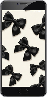 2D пластиковый чехол Dark Coquette для Meizu M3 Note - 6765t-256 изображение 