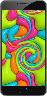 2D пластиковий чехол Y2K Jelly Dream для Meizu M3 Note - 6780t-256 изображение 