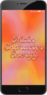 2D пластиковый чехол Aura Gradient Main Character Energy Aesthetic Y2K для Meizu M3 Note - 6783t-256 изображение 
